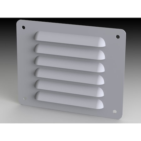 Saginaw Control & Engineering Louver Stand Kit, 4-1/2 in. H x 5-1/2 in. W x 0.43 in. L, Steel SCE-AVK43